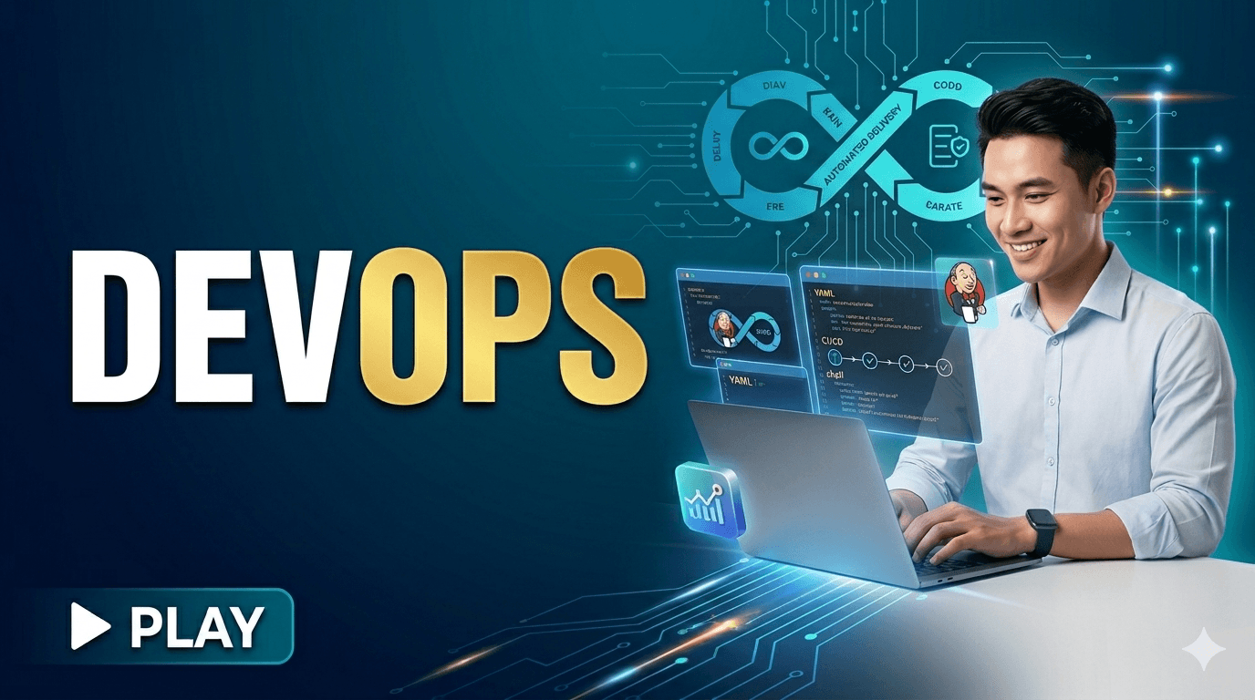 DevOps Mastery: Từ Development đến Production với Docker, Kubernetes và CI/CD